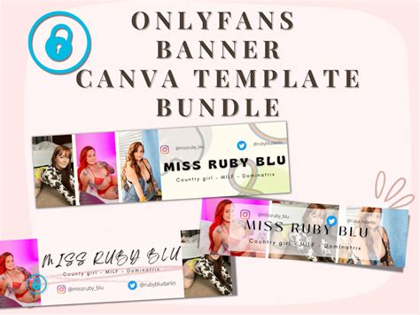 onlyfans header image|ONLYFANS BANNER COVER DESIGN TEMPLATE